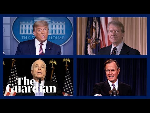 Youtube: Trump, McCain, Bush and Carter: different reactions to bad election results