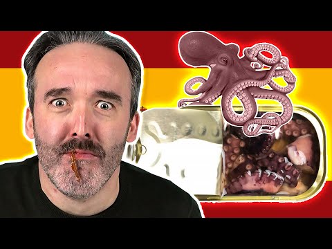 Youtube: Irish People Try Weird Canned Seafood (Octopus, Squid)