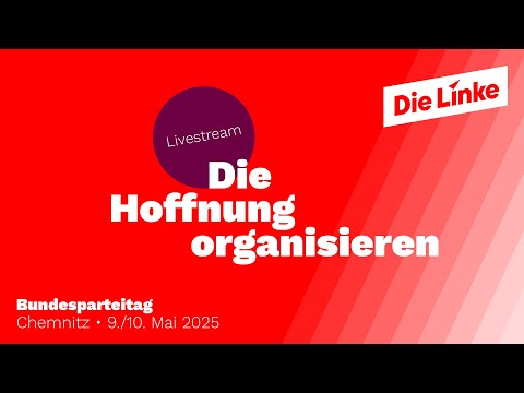 Youtube: Chemnitzer Parteitag der Partei Die Linke - Freitag