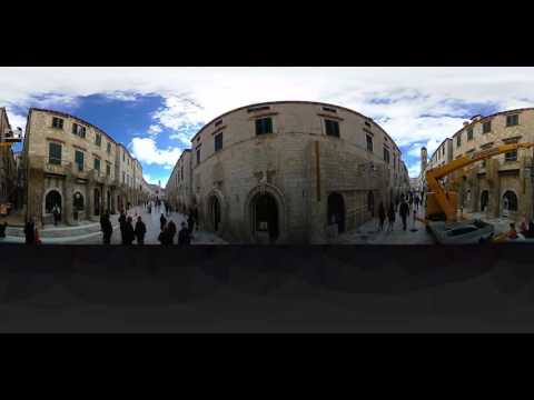 Youtube: Walk through of the Star Wars set in Dubrovnik in 360 degrees