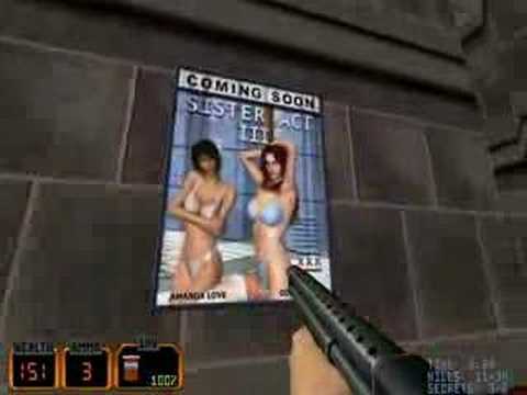 Youtube: Duke Nukem 3D Episode 1 Level 1