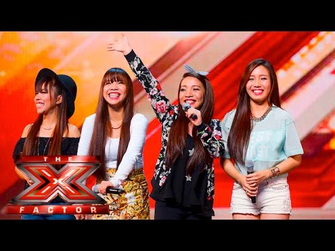 Youtube: 4th Power raise the roof with Jessie J hit | Auditions Week 1 | The X Factor UK 2015