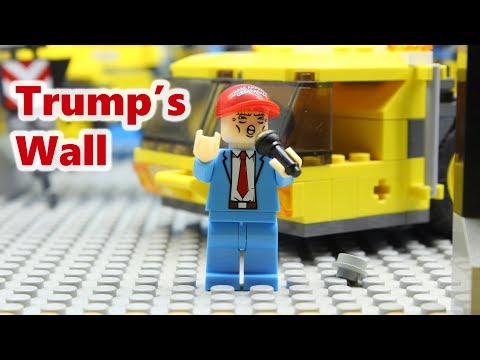 Youtube: Trump's Wall in LEGO
