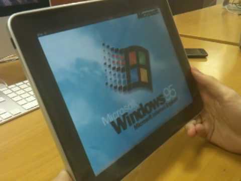Youtube: Windows 95 on iPad
