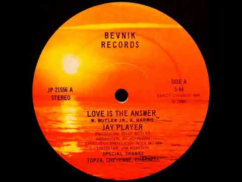 Youtube: Jay Player - Love Is The Answer (Dj ''S'' Rework)