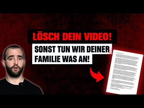 Youtube: Ich werde bedroht