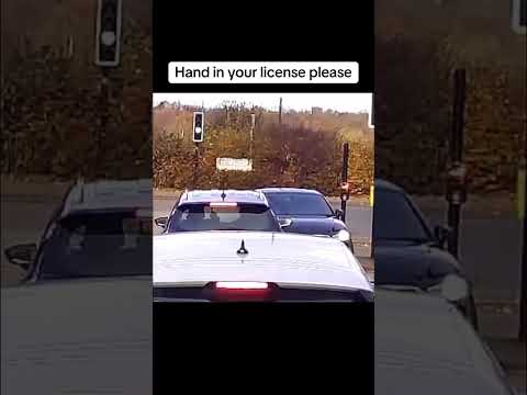 Youtube: Hand in your licence please #uk #dashcamvideos #dashcam