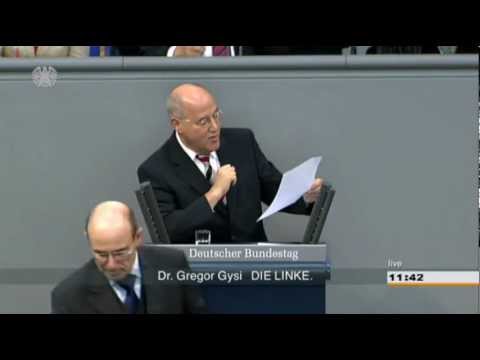 Youtube: Gregor Gysi erklärt Volker Kauder die Bibel (Vermögenssteuer)