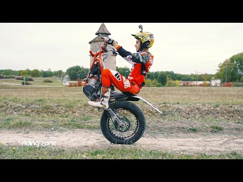 Youtube: DEFI : Julien Perret en Trial 100% Wheeling ! (sans la roue avant)