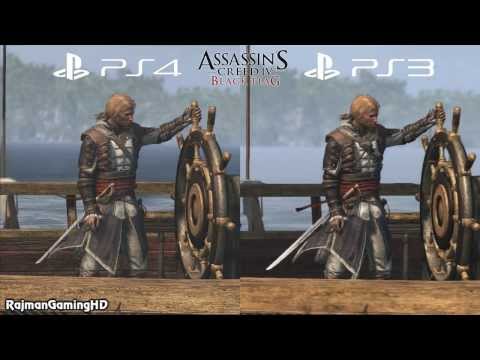 Youtube: Assassin's Creed IV Black Flag - PS3 vs PS4 Graphics Comparison #2 [1080p] TRUE-HD QUALITY