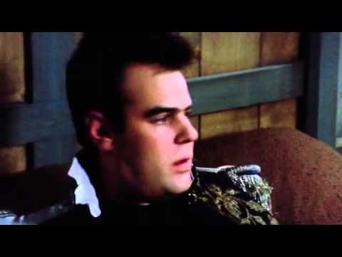 Youtube: Dan Aykroyd ghostbusters bedroom scene