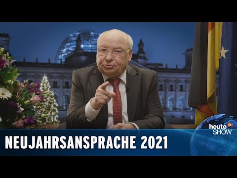 Youtube: Die ehrliche Neujahrsansprache für 2021 – von Gernot Hassknecht | heute-show