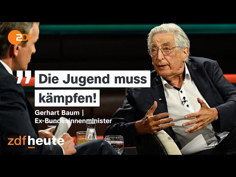 Youtube: Ex-Minister Baum: Müssen das Grundgesetz verteidigen | Markus Lanz vom 25. Juli 2024