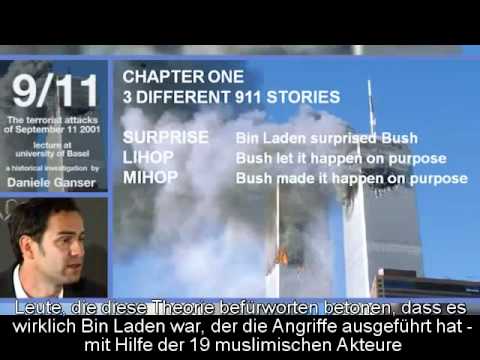 Youtube: Dr. Daniele Ganser: „Ten Years After 9/11″ (Vortrag vom 01.09.2011) - Teil 1 von 6