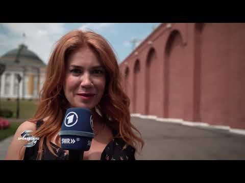 Youtube: Palina Rojinski unterwegs im Moskauer Kreml   FIFA WM 2018   Sportschau