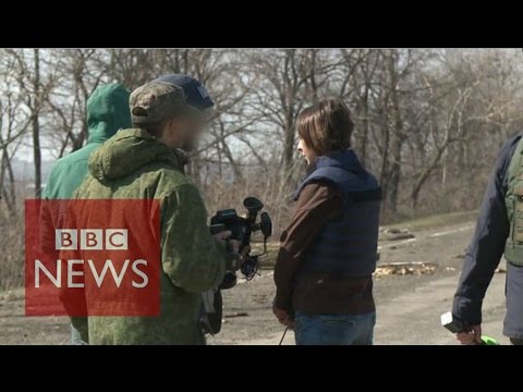 Youtube: Girl killed in Ukraine 'never existed' - BBC News