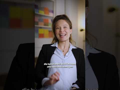 Youtube: Martyna Linartas sagt: Wenn wir Ungleichheit reduzieren wollen, dürfen wir Betriebsvermögen nicht au