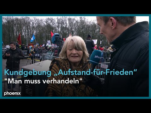 Youtube: Alice Schwarzer im Interview nach der Kundgebung "Aufstand-für-Frieden"