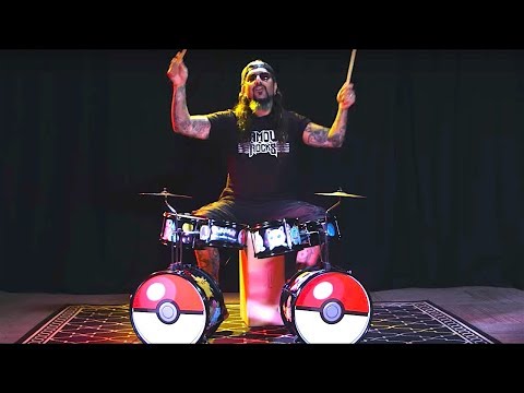 Youtube: Mike Portnoy: 'Name That Tune' on Pokemon Drum Kit