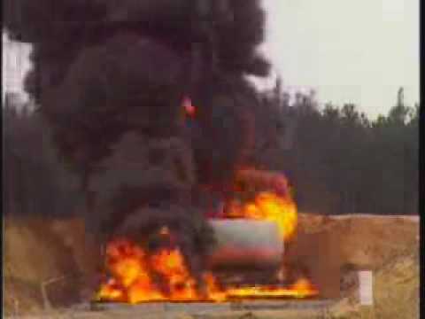Youtube: Gasexplosion direkt neben einem Castorbehälter