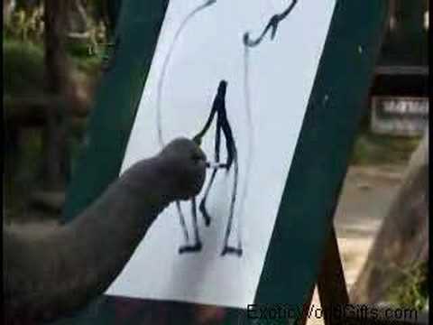 Youtube: ORIGINAL Elephant Painting