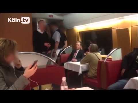 Youtube: Bernd Lucke wird im Bordrestaurant eines Zuges angepöbelt !   YouTube