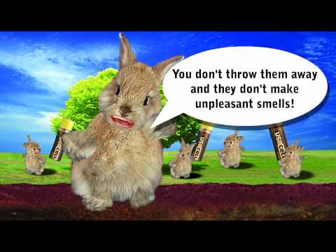 Youtube: Bunnies love USBCELL batteries