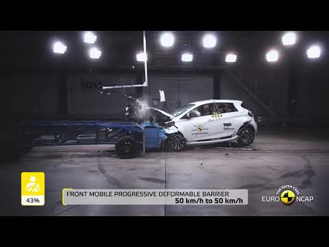 Youtube: Euro NCAP Crash & Safety Tests of Renault ZOE 2021