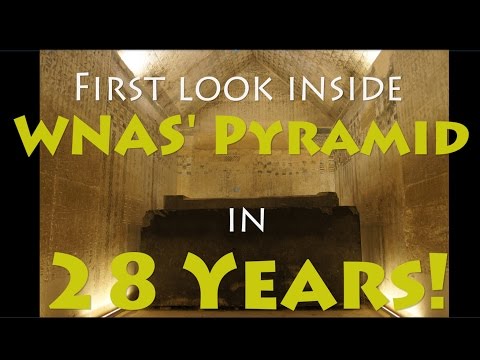 Youtube: Inside WNAS (unas) pyramid - recently reopened after 28 years. Pukajay Productions
