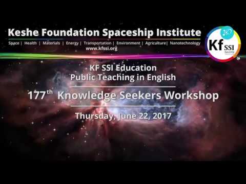 Youtube: 177th Knowledge Seekers Workshop, June 22, 2017