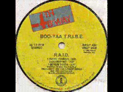 Youtube: Boo-Yaa T.R.I.B.E. - R.A.I.D. (4th & B'way 1989)