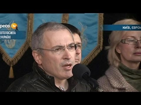 Youtube: Chodorkowski in Kiew: Kreml ist mitverantwortlich für Gewalt