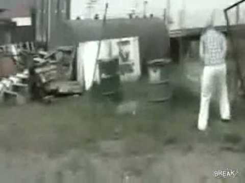 Youtube: Moron Pees on Electric Fence Fail