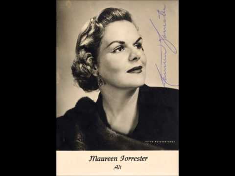 Youtube: Maureen Forrester "Rückert-Lieder" Mahler