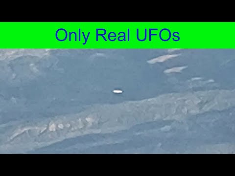 Youtube: UFO | Flying Saucer filmed from the aircraft over US.