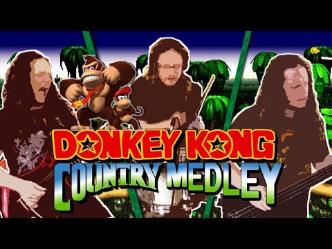 Youtube: Donkey Kong Country Medley || Rock / Metal Cover ||
