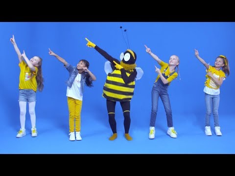 Youtube: Lichterkinder - Guck mal diese Biene da (Offizielles Tanzvideo) | Kinderlied zum Tanzen und Bewegen