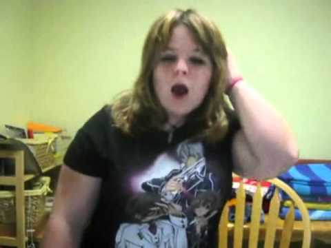 Youtube: Girl attempting to sing screamo FAIL