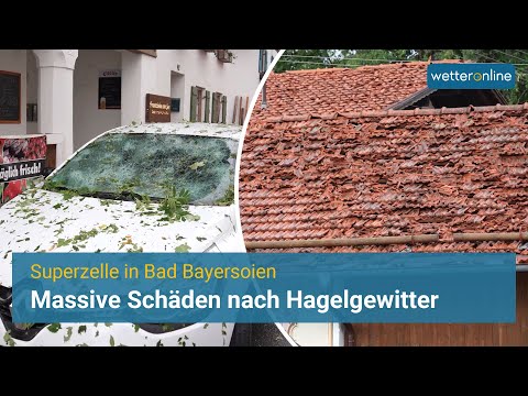 Youtube: Massive Schäden nach Gewittern - Bad Bayersoien in Bayern