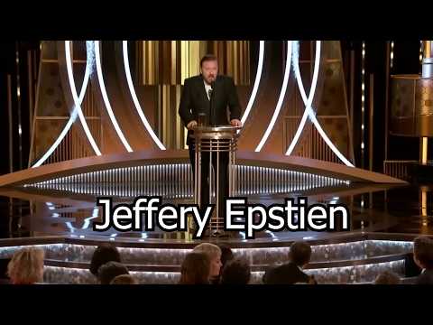 Youtube: The Epstein Joke That Silenced Hollywood | Ricky Gervais Golden Globes 2020 (HE SAID IT)