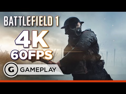 Youtube: 9 Minutes of Battlefield 1 on PS4 Pro at 4K/60fps