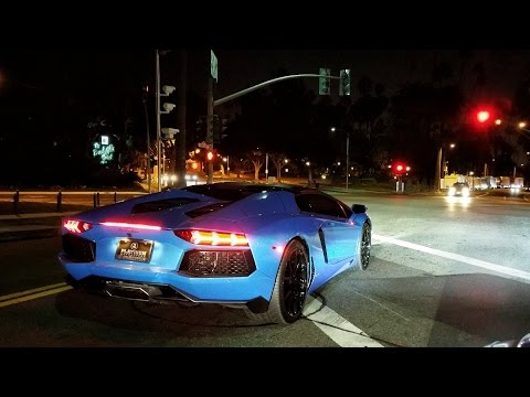 Youtube: Driving an Armytrix Lamborghini Aventador Roadster in Beverly Hills