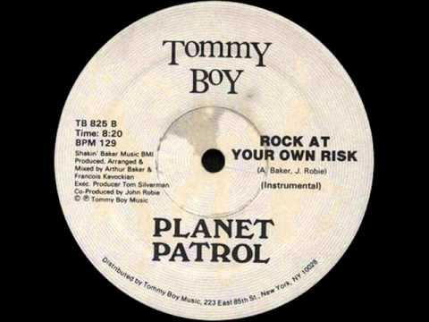 Youtube: Planet Patrol - Rock At Your Own Risk  (1982)