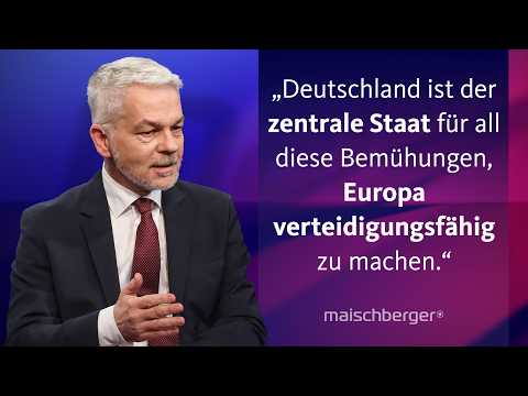 Youtube: Carlo Masala über die Rolle der USA in der NATO und die Lage in der Ukraine | maischberger