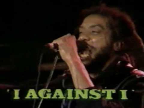 Youtube: Bad Brains (I Against I) Live Holland TV 1988