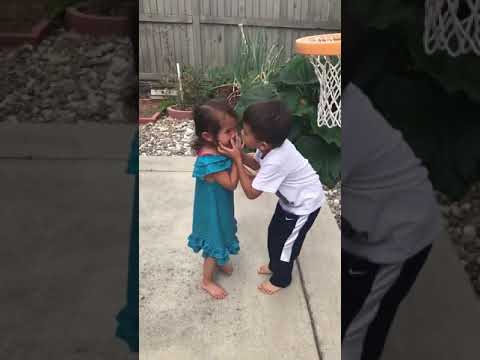 Youtube: Big Brother Helps Little Sister Play Basketball