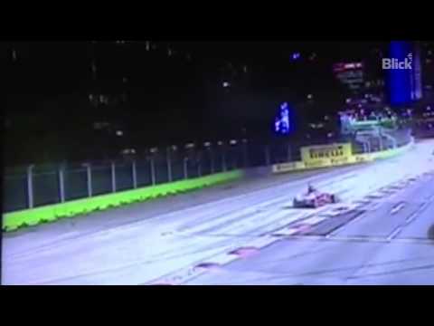 Youtube: Singapore GP 2013: CCTV footage of the Alonso/Webber taxi incident