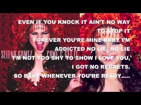 Youtube: Selena Gomez - Come & Get It Lyrics