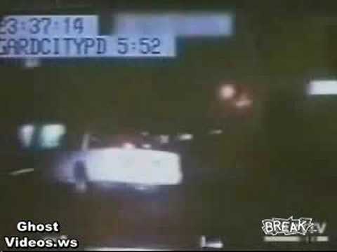 Youtube: Ghost Car Drives Through a Fence During High Speed Pursuit