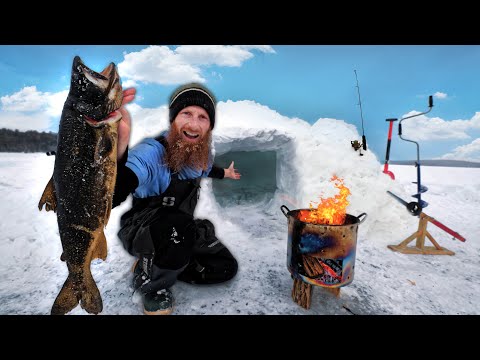 Youtube: -22C Winter Tundra Survival Challenge in SNOW IGLOO (NO Food, NO Water, NO Shelter!)